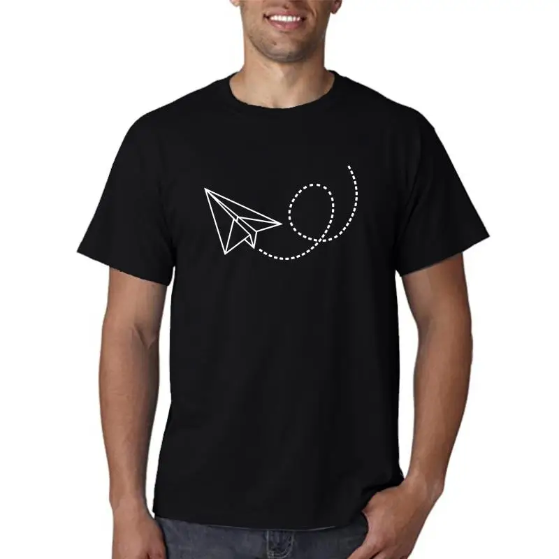 

Title: Mens Paper Plane t-shirt Paper aeroplane Origami Plane Retro t-shirts Origami Christmas Gifts Novelty Stocking filler