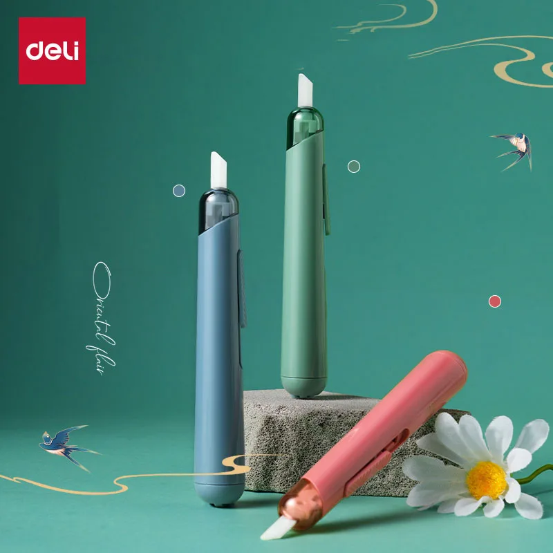 Deli Ceramics Box резак многофункциональный нож безопасные карманные ножи для бумаг без