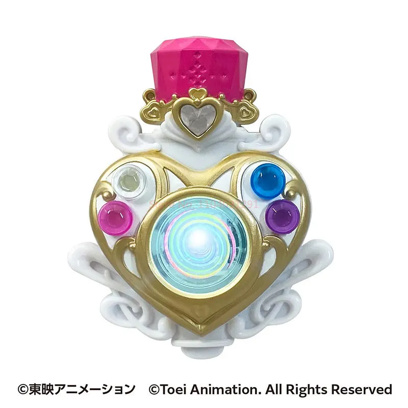 Фото Бандай Pretty Cure: Светящееся устройство для трансформации, гашапон-украшение Star Twinkle Melody Angel, Нагиса Мисуми, Хонока, декор, подарки для девочек №5