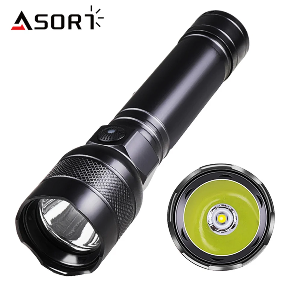 New TG3LED Strong Light Flashlight Compact Fixed Focus Outdoor Emergency Lighting TYPE-C Rechargeable Torch