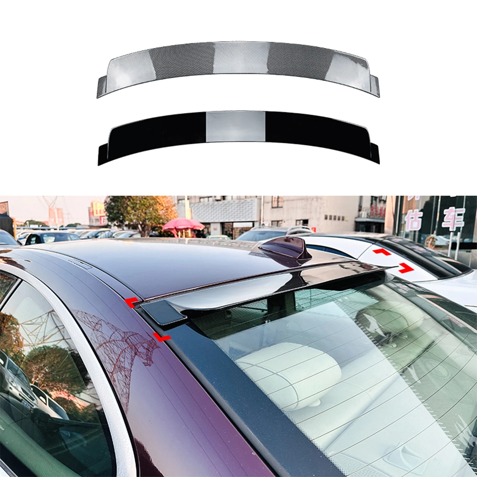 Задний спойлер крыша крыло задний багажник крышка окна Накладка для BMW 3 серии E92