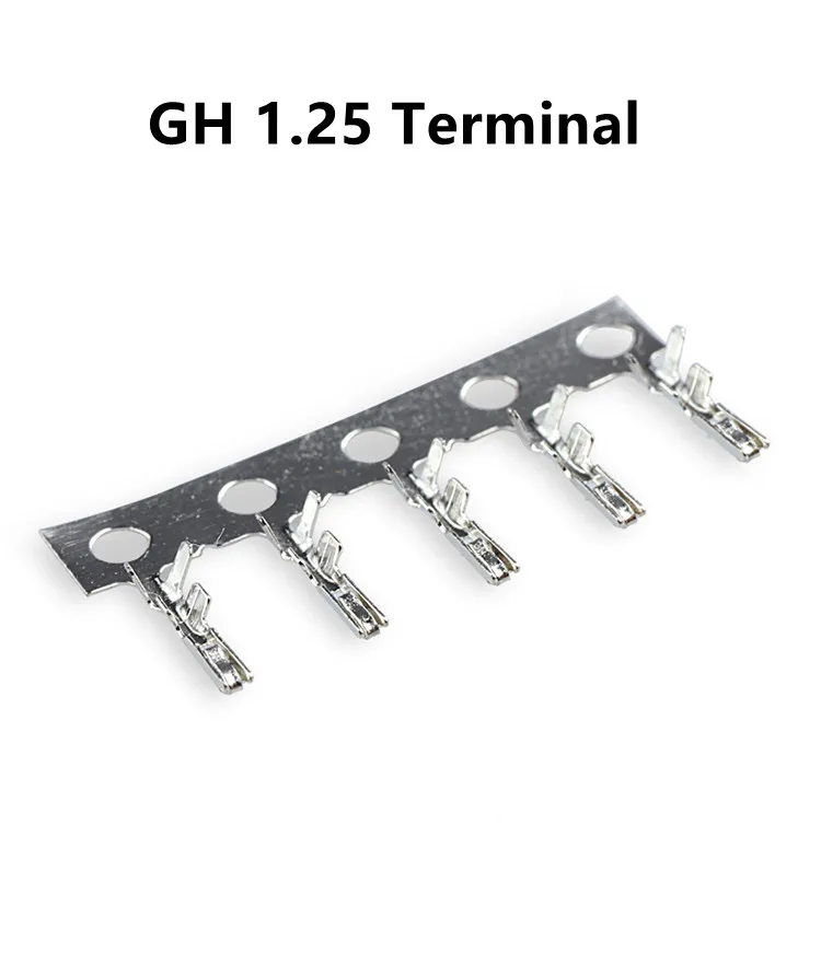 

100pcs MICRO JST GH1.25/1.27 1.25MM Pitch with Lock Terminal Connector