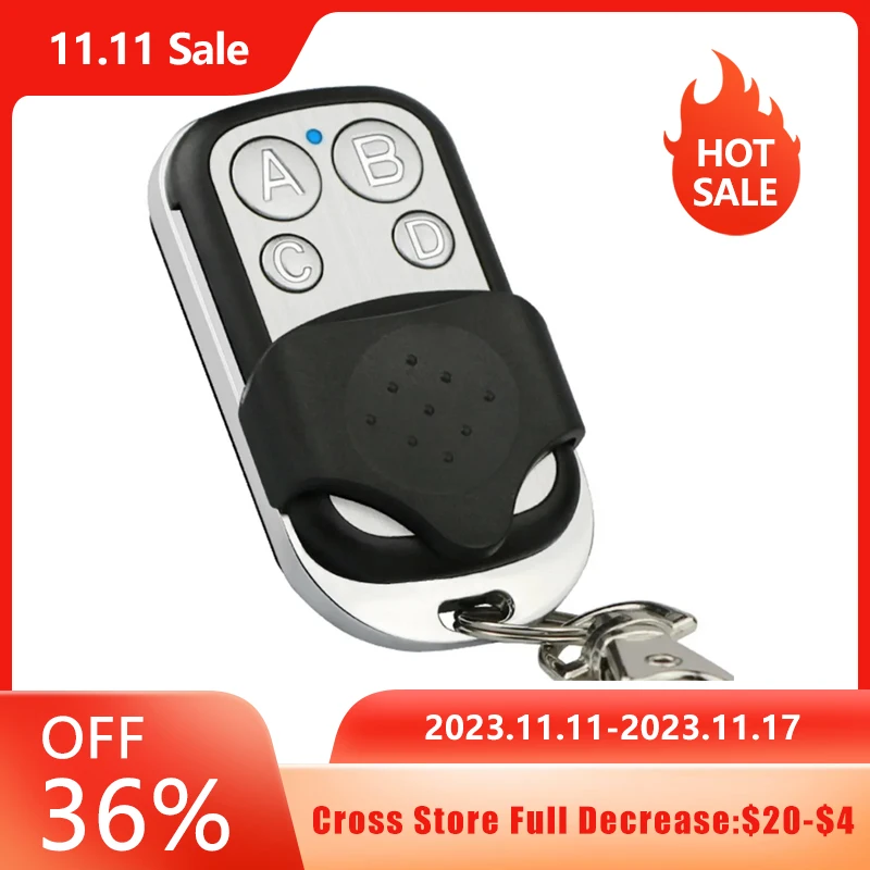 

Universal Garage Door Control 433mhz Remote Control Key garage door copy controller Universal Gate Remote Control Duplicator