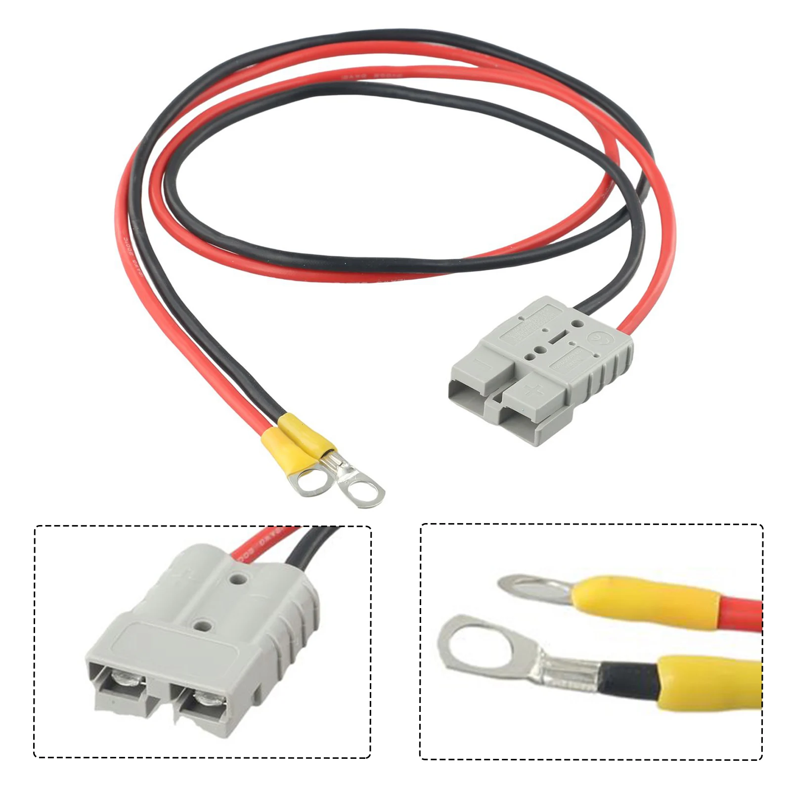 50A Anderson-Plug To Lug M8 Terminal Батарея Char////////////////on Шнур /////////////// Разъем 30/50/100см
