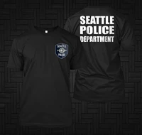 seatle police department t shirt summer cotton short sleeve o neck mens t shirt new s 3xl