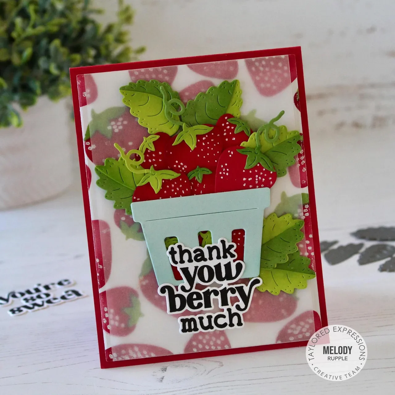 Трафаретная корзина с ягодами Sweet Big Happy 2023 новые металлические штампы для Diy