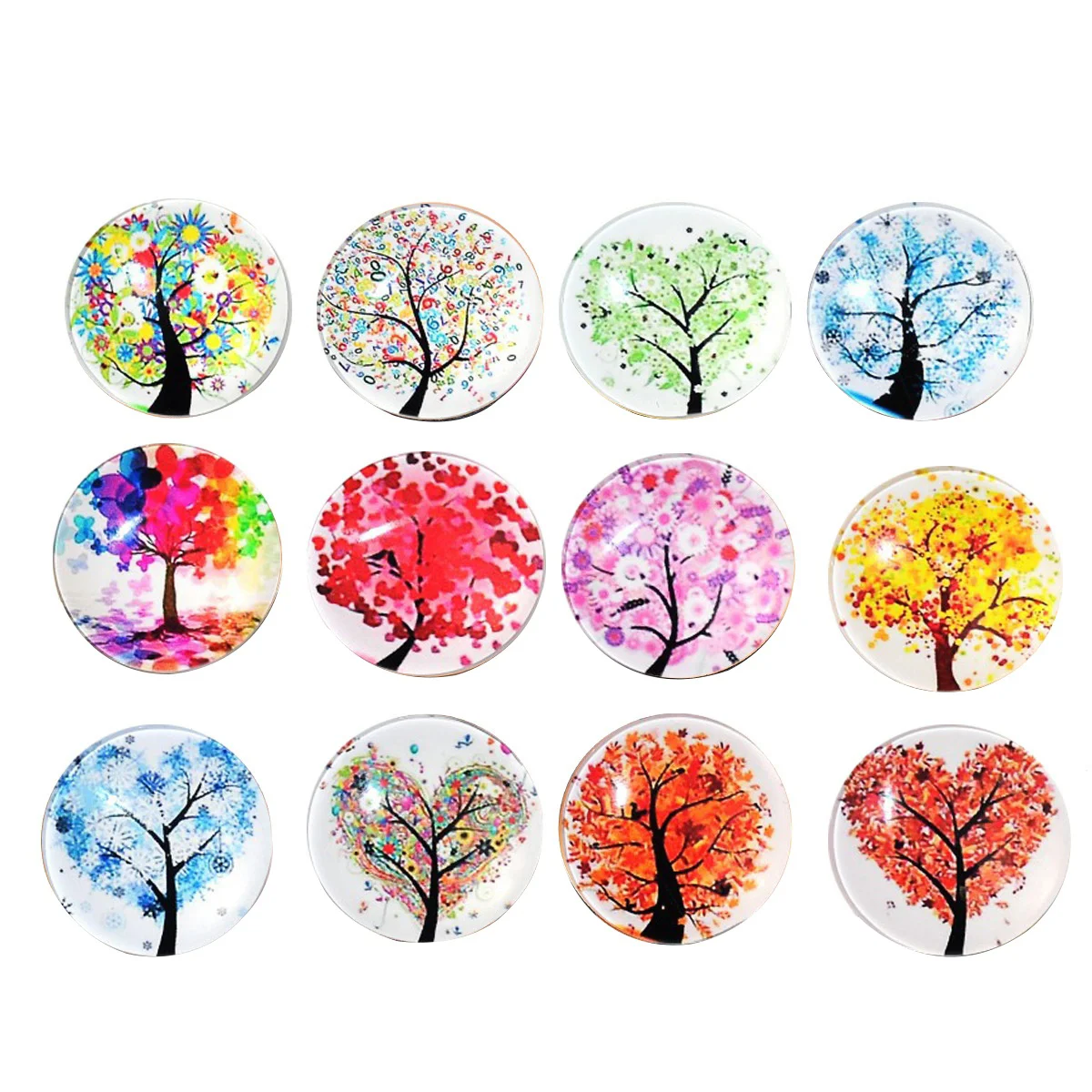 

12 Refrigerator Decor Fridge Magnets Stickers Refrigerator Door Magnets Refrigerator Magnet Clips