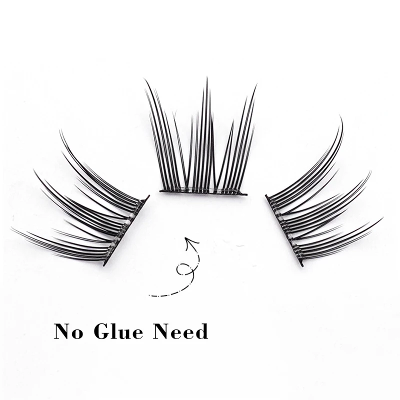 FAIRYTIS накладные ресницы без клея солнечные цветы сделай сам кластер наращивание