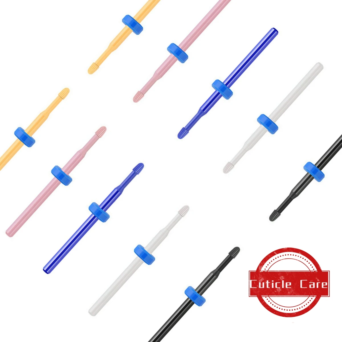 

Безопасное сверло для кутикулы для ногтей низкотемпературная низкая пыль прочные цветные с покрытием сверла для электрической дрели для ногтей