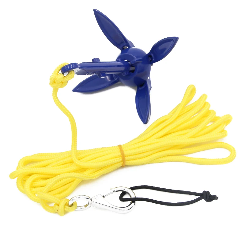 

Folding Anchor Kayak Canoe Boat Marine Anchor Aluminum Lightweight Small Watercraft Anchor Accessories Dropping Universal