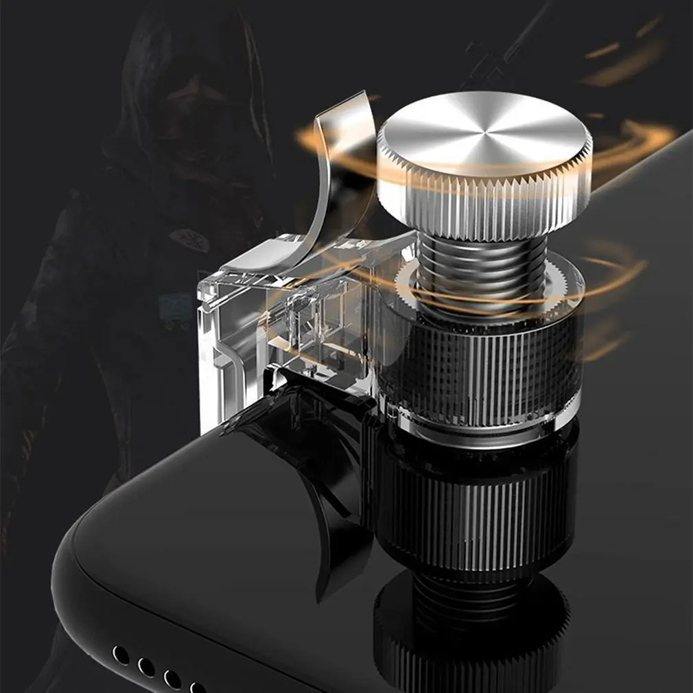 Металлический смартфон R11 2 шт. для мобильного геймпада кнопка стрельбы - купить