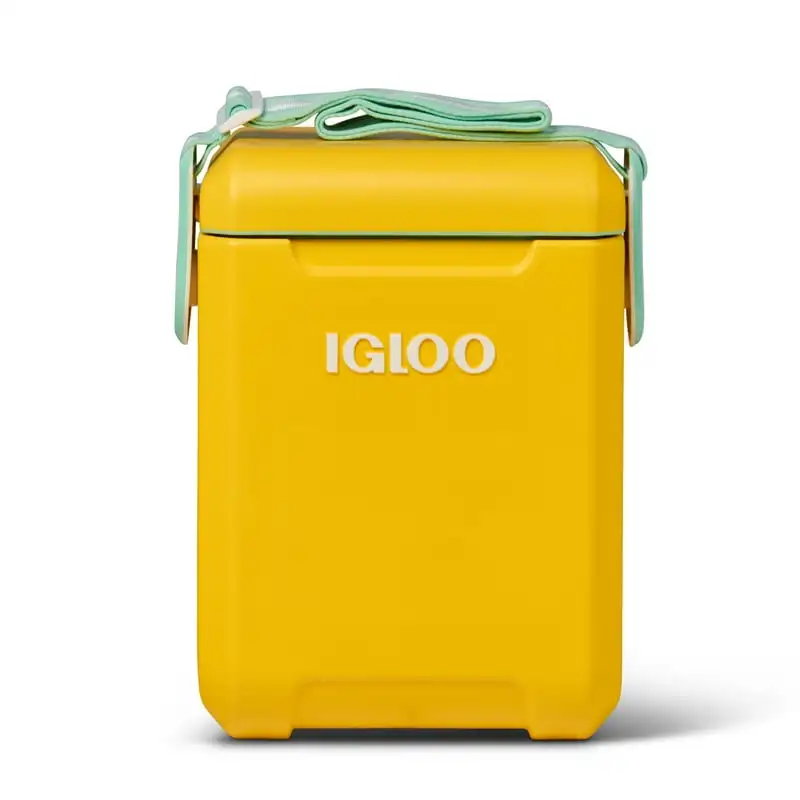 

qt. Tag Along Too Hard Sided Cooler, Yellow and Mint