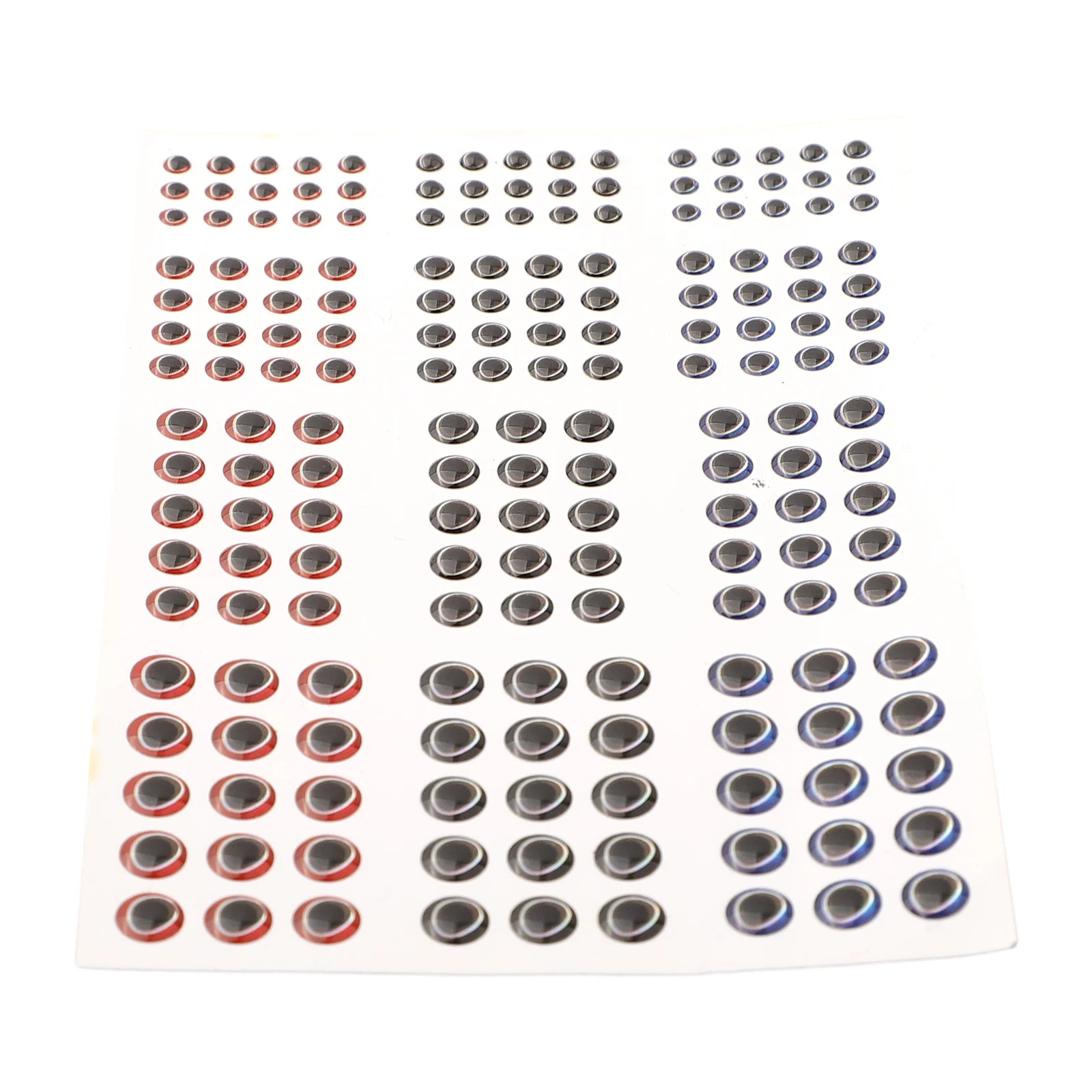 183 шт./партия голографические 3d-приманки для рыбалки 3-6 мм