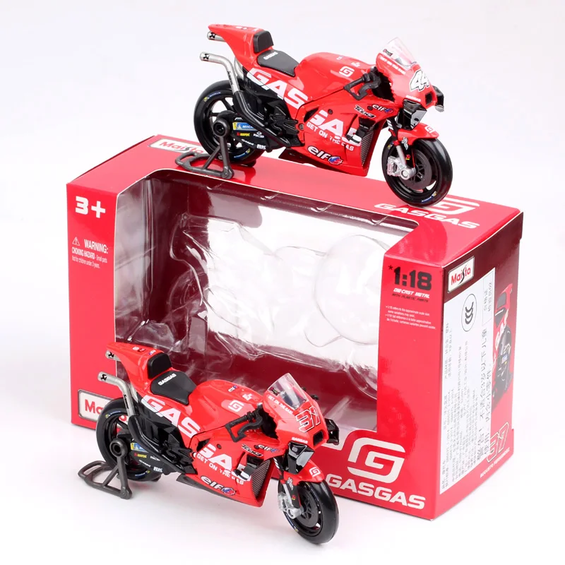 Фото 1/18 Maisto KTM RC16 Redbull Ducati GP21 GP22 GP23 GASGAS Honda RC213V Repsol Yamaha YZR-M1GP Модель гоночного мотоцикла Bike Moto №3