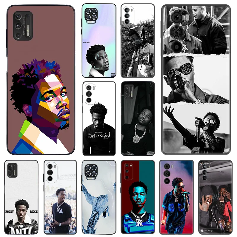 Силиконовый мягкий чехол для телефона Motorola Moto G8 G9 Power G52 G30 G32 G22 G71 G60 G51 G50 G31 Edge 30 20 Lite Roddy Ricch Силиконовый мягкий чехол для телефона Motorola Moto G8 G9 Power G52 G30 G32 G22 G71 G60 G51 G50 G31 Edge 30 20 Lite Roddy Ricch