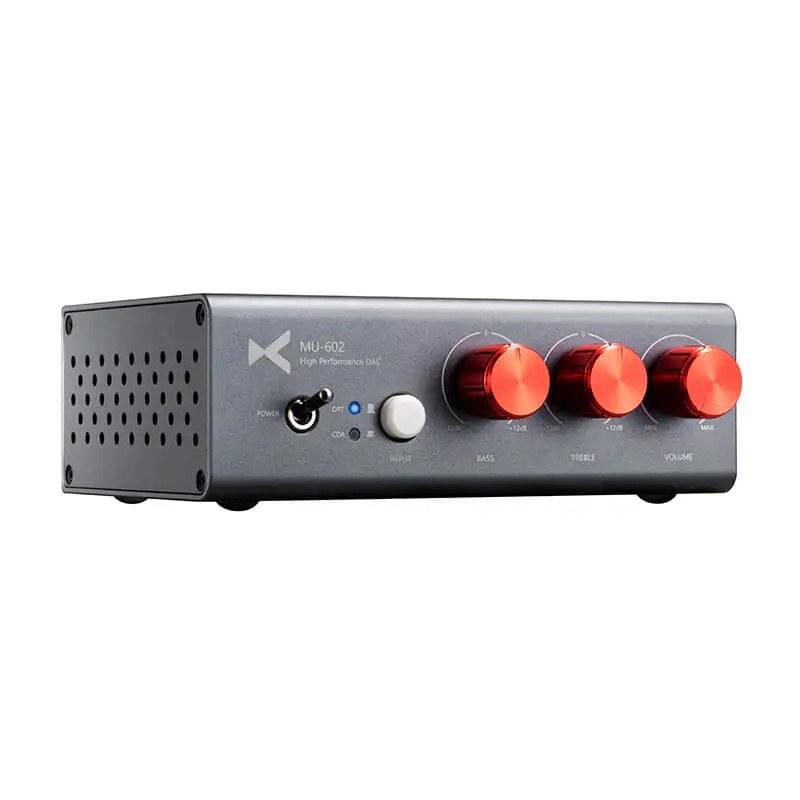 Фото Декодер XDUOO MU-602 Spdif DAC с поддержкой 192 кГц/24 бит, два выхода RCA, высококачественный цифровой ЦАП MU602 для усилителей №4