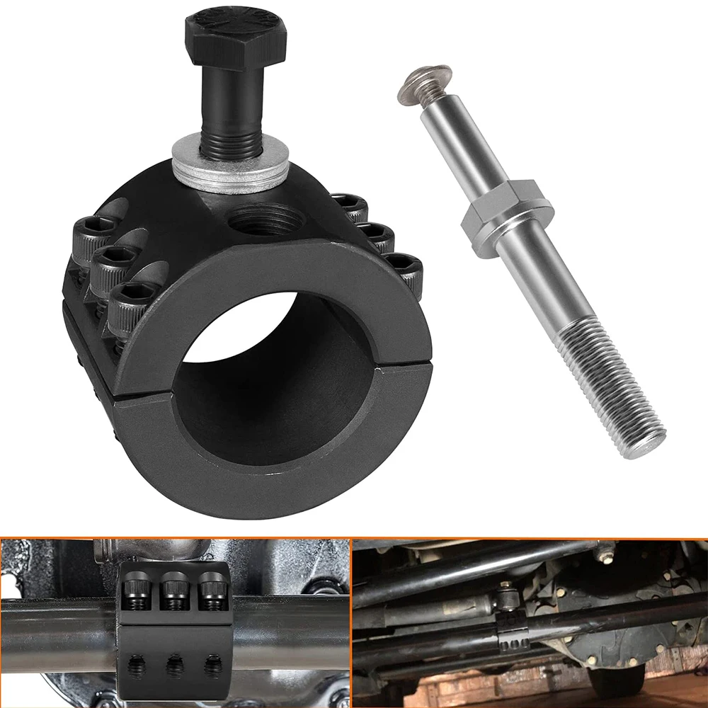 

Chuang Qian Steering Stabilizer Tie Rod Clamp 1-1/2" OD Tube with Bolt for Jeep Wrangler JK JKU JL JLU & Gladiator JT 2007-2022