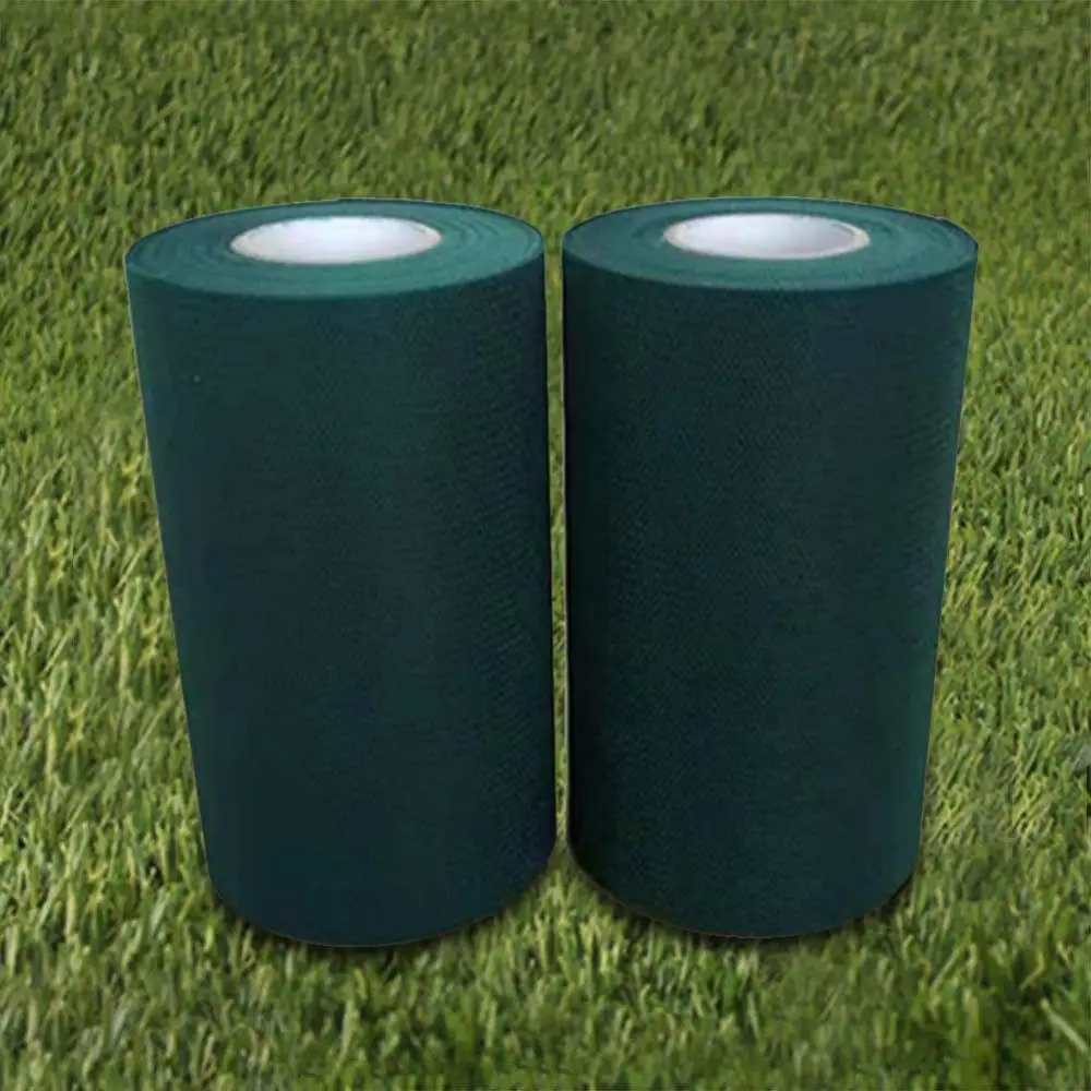 

15x1000cm Synthetic Lawn Grass Carpet Artificial Turf Seaming Fix Joining Tape Self Adhesive Artificial Grass Jointing Tape