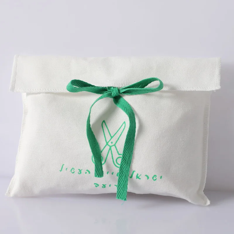 Подарочный хлопковый конверт 10x8 см 12x12 18x13 20x15 8 унций тканевый зеленый ленточный