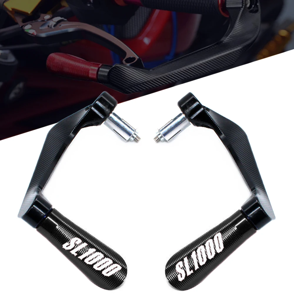 

For APRILIA SL 1000 FALCOS 1999 2000 Motorcycle Universal Handlebar Grips Guard Brake Clutch Levers Handle Bar Guard Protect