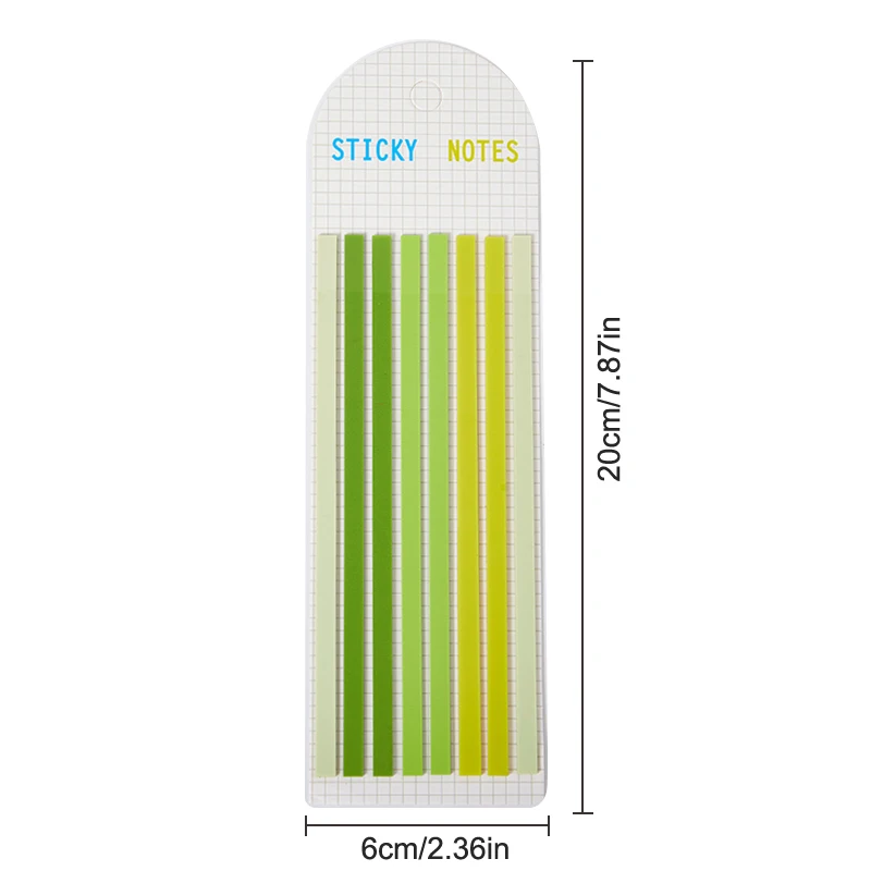 

Прозрачные флуоресцентные наклейки-полоски SD&HI