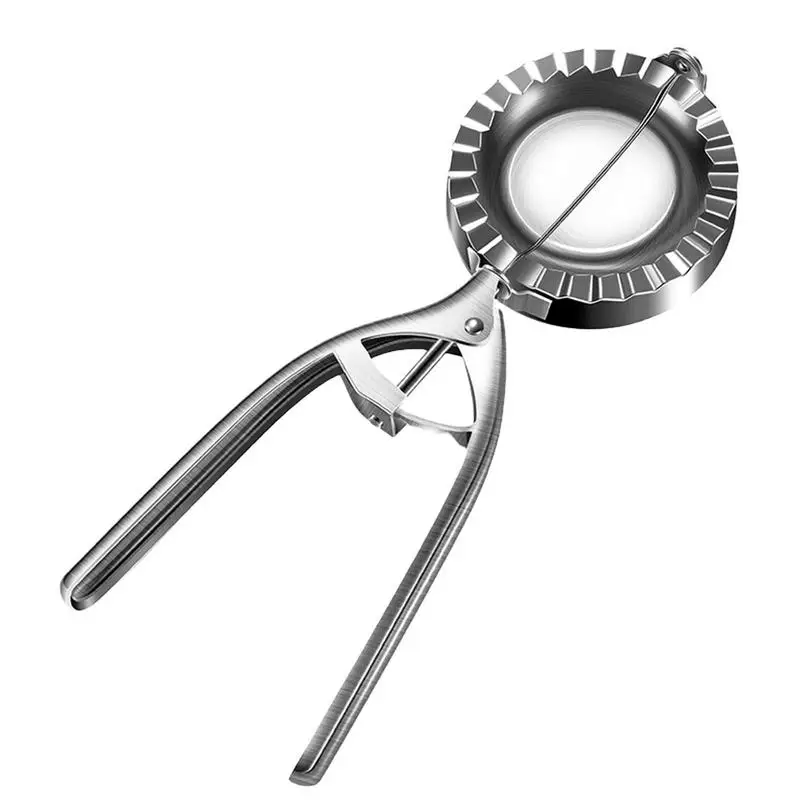 

Dumpling Maker Stainless Steel Ravioli Maker Dumpling Mold Press Kitchen Cooking Baking Tools for Dumpling Empanada Pastry