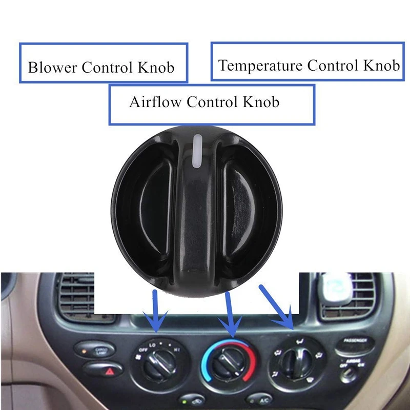 

AC Climate Control Knob for 2000-2006 Toyota Tundra- 55905-0C010 559050C010, Air Conditioner Heater Control Switch Knob
