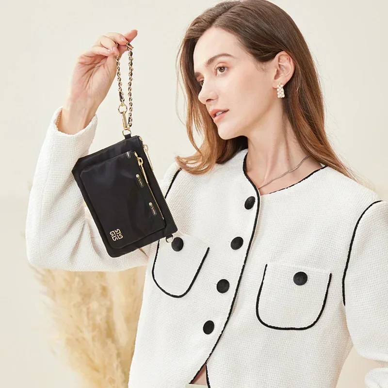 Lesportsacs Сумка для мобильного телефона 17 5*2*12 см Черная мини-ручная косметичка L195