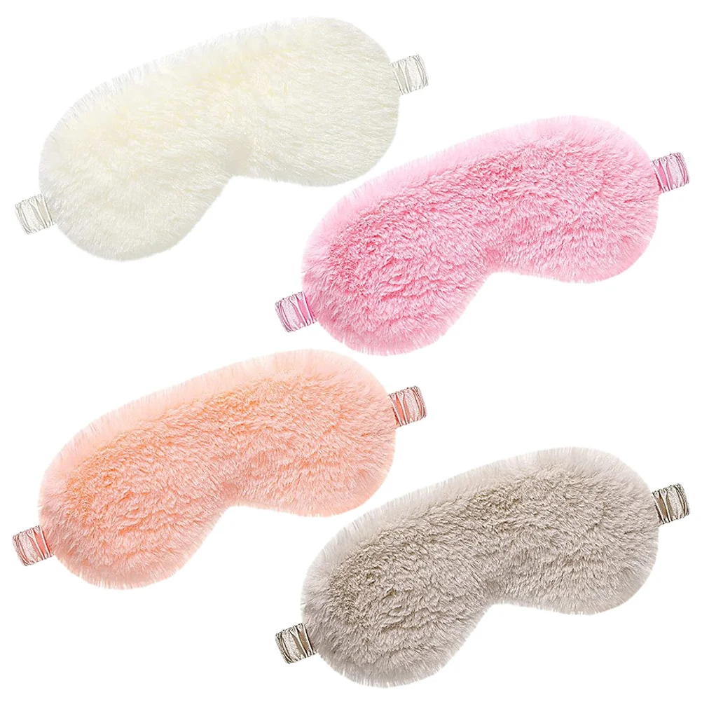 

Eye Sleeping Silk Cover Women Blindfold Girls Blackout Adults Covers Cute Kids Luxury Travel Blinder Eyeshade Fuzzy Weighted
