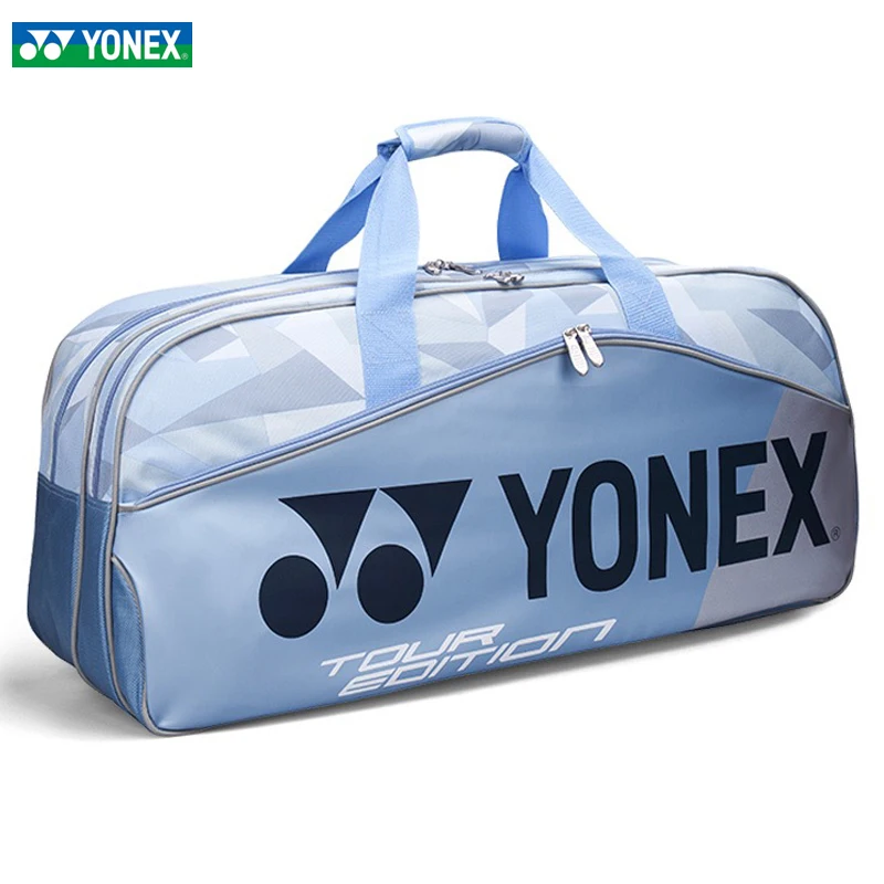 

Tour Edition Original YONEX Large Badminton Bag For Women Men Waterproof Max For 6 Rackets Badminton Bag With Shoes Compartment