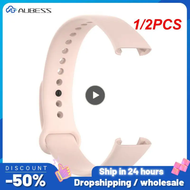 

1/2 шт., силиконовый ремешок для смарт-браслета