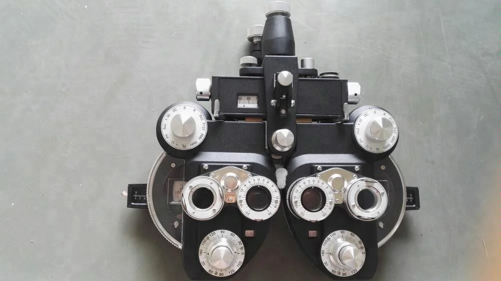 Китайский оптический офтальмологический ручной прибор для проверки зрения phoropter