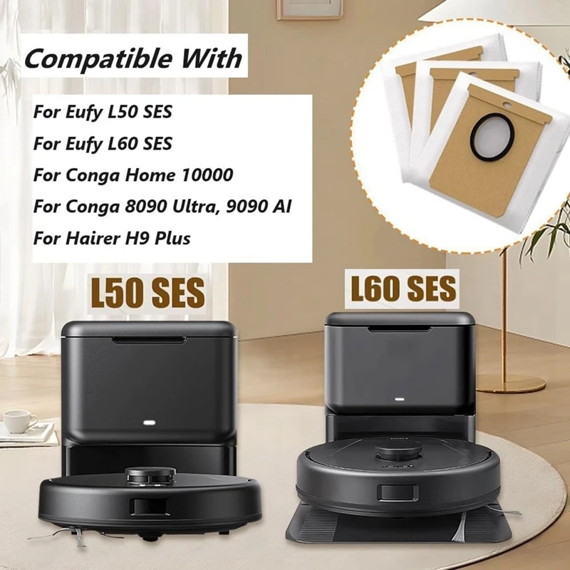 Сменный мешок для пылесоса Eufy L50 SES L60 Haier H9 Plus пылесборники удаления грязи