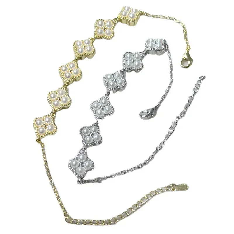 Высококачественный роскошный браслет MDL в стиле муассанита с бусинами