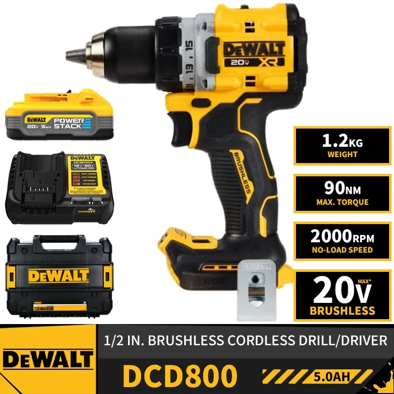 

Аккумуляторный шуруповерт DEWALT DCD800 20 В