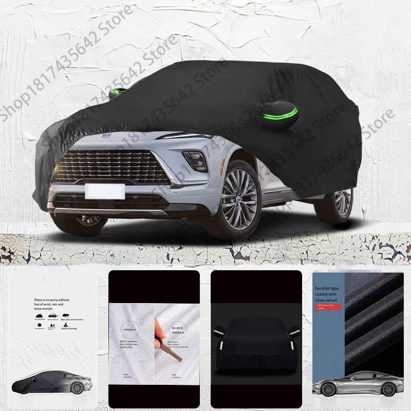 Пылезащитный черный чехол для Buick анклава с защитой от УФ-лучей и дождя