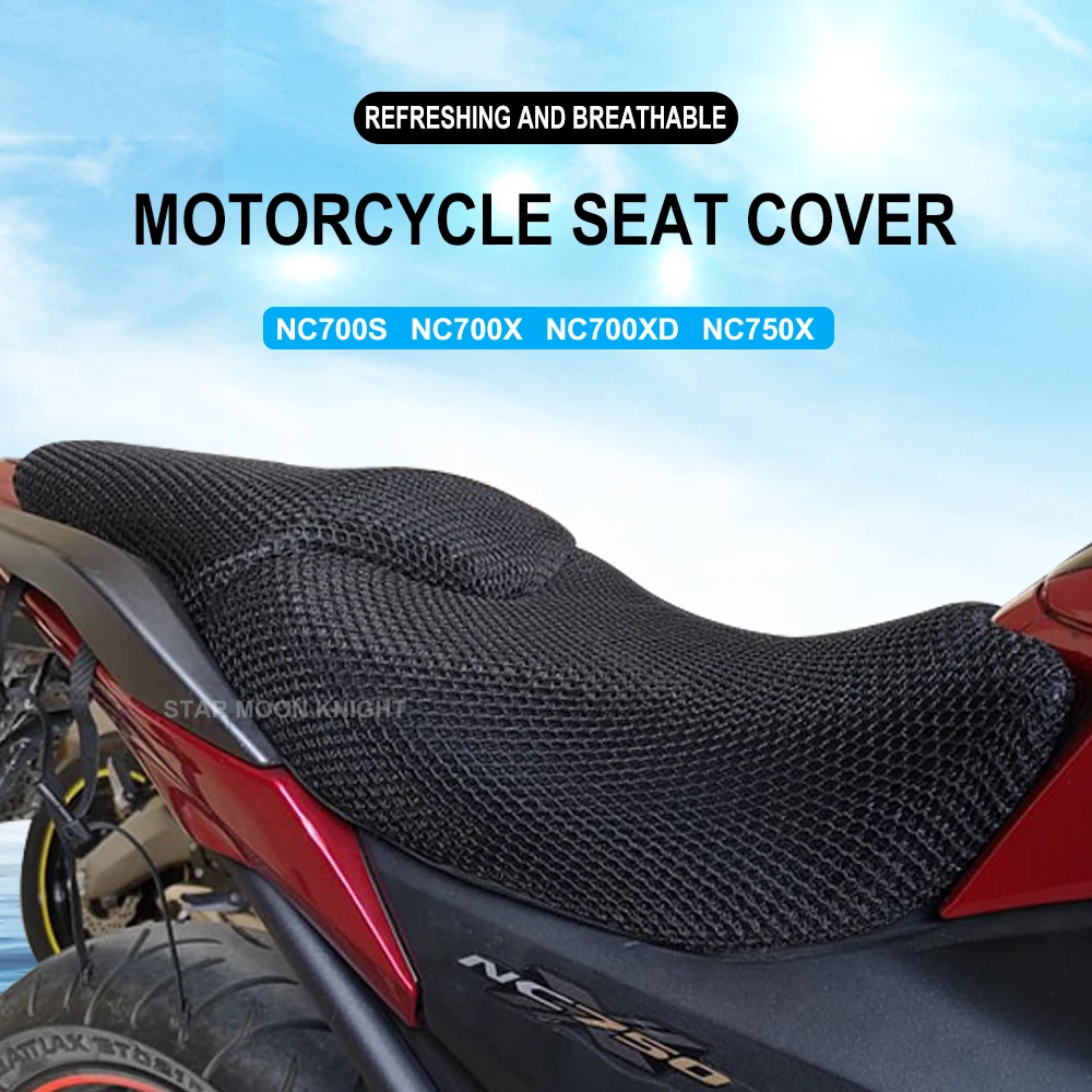 

Motorcycle Protecting Cushion Seat Cover For Honda NC750X NC700X NC700XD NC700S Nylon Fabric Saddle Seat Cover Accessories