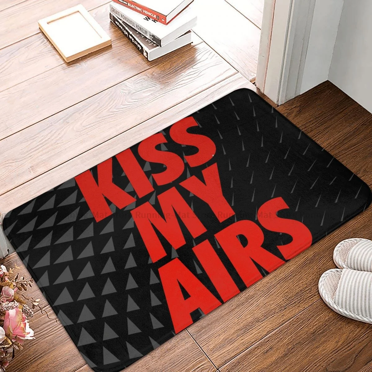 

Коврик с насадкой Kiss My Air для спальни, коврик с насадкой для кроссовок, Придверный коврик красного и черного цвета для гостиной, коврик для балкона, украшение для дома
