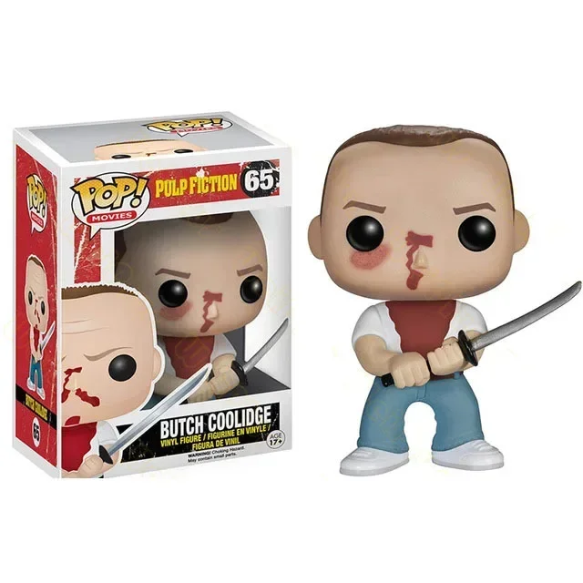 Funko Pop 63 # Криминальное чтиво Jimmie JULES VINCENT VEGA BUTCH COOLIDGE 10 см виниловые фигурки - Цена: 1591