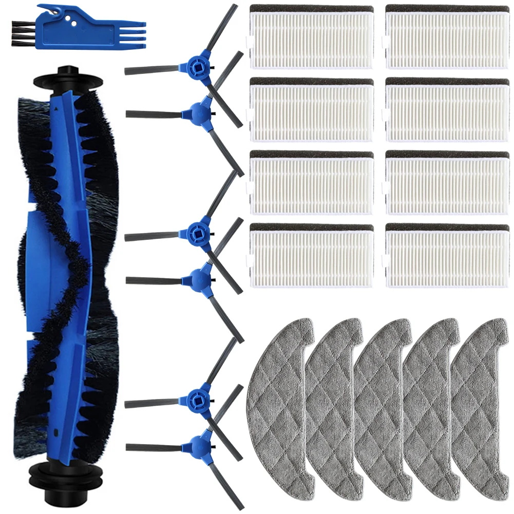 

Roller Brush For Venga VG RVC 3000 Robot Vacuum Cleaner Spare Replacement Main Side Brush Filter Mop Cloths Rag Sweeper Parts