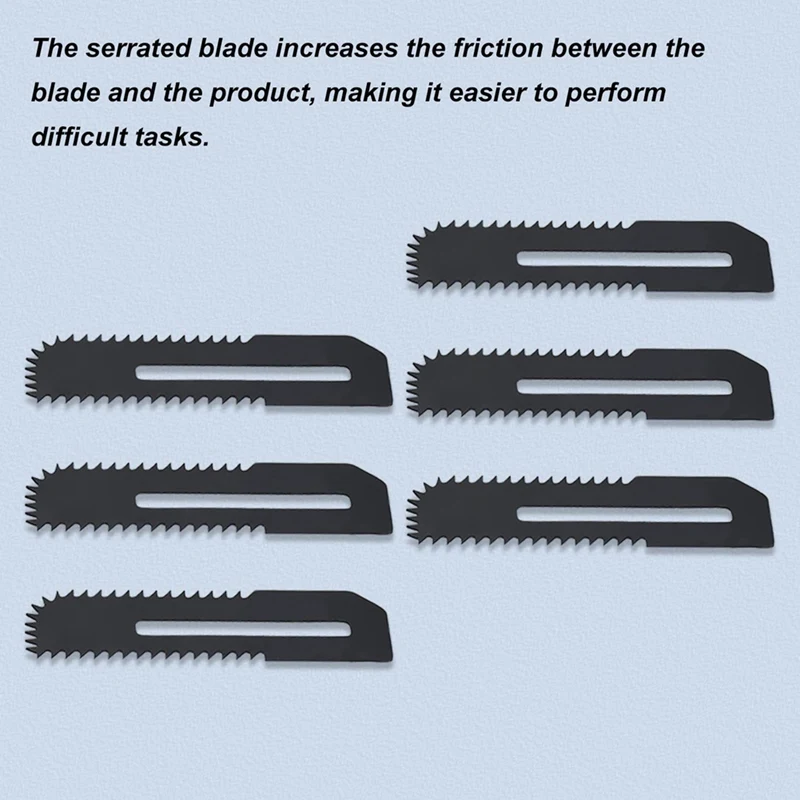 Набор из 6 полотен для отрезных пил гипсокартона аккумуляторной отрезной пилы