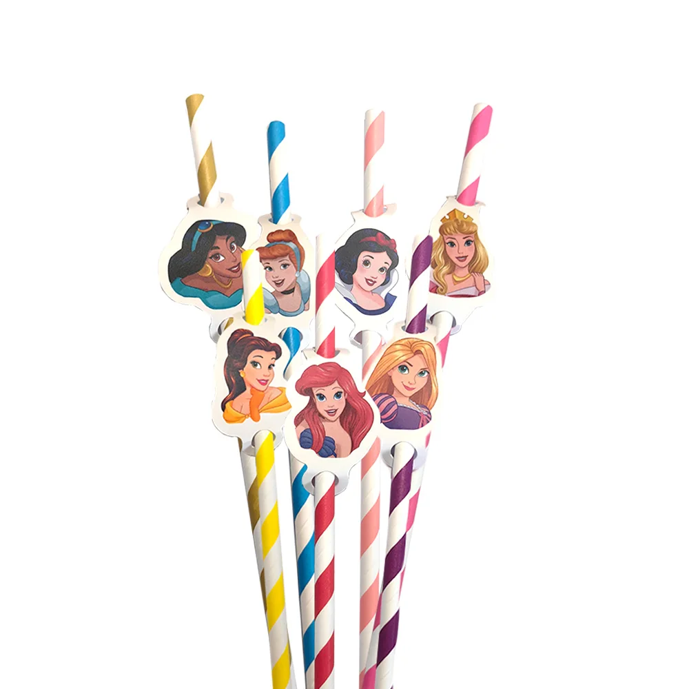 

Бумажные соломинки Disney Золушка
