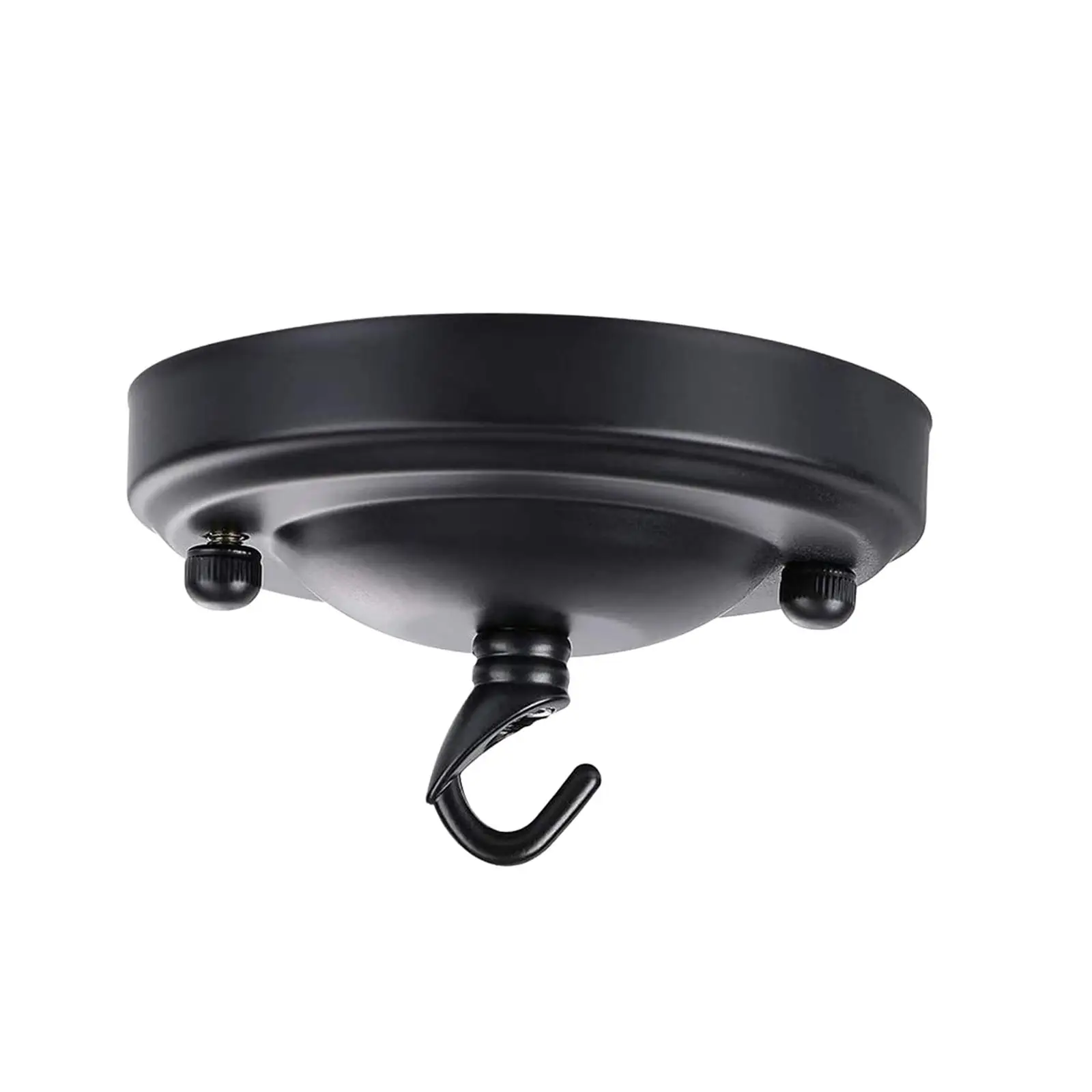 Kit Metal Ceiling Hook Plate Holder Easily Install Pendant Hook