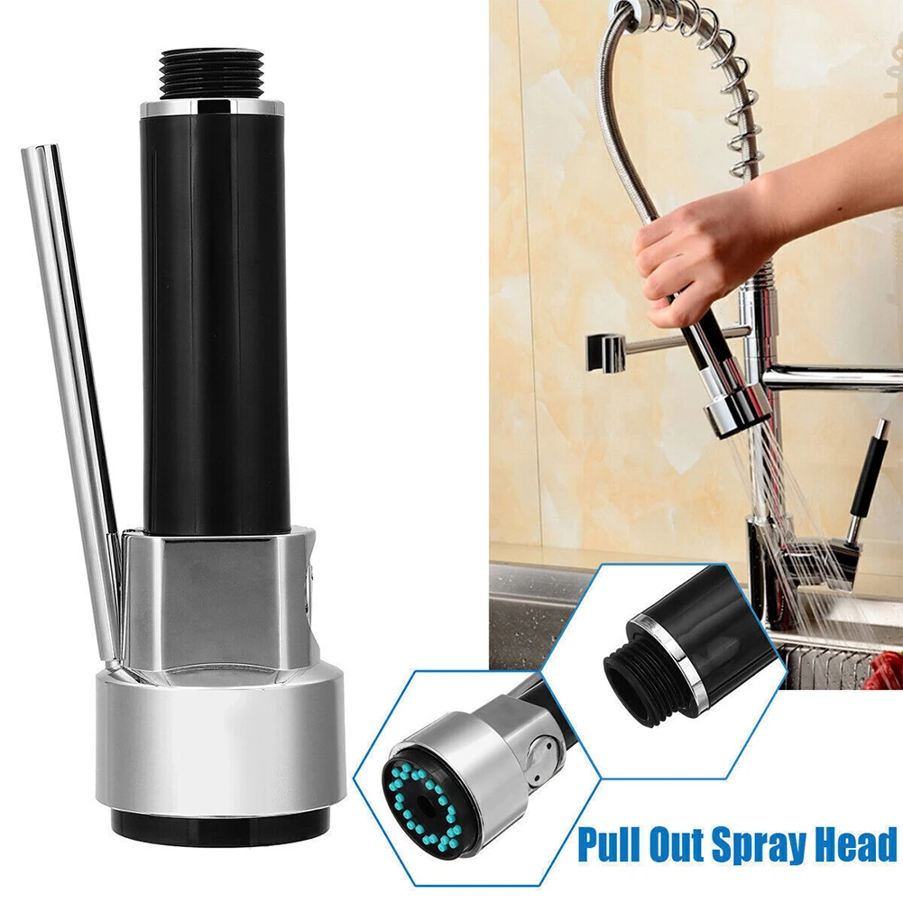 

1pc Faucet Shower Replacements G1/2inch Pipes Kitchen Mixer Tap Shower Head Pull Out Spray Splash-proof Home Handle Faucet Tools