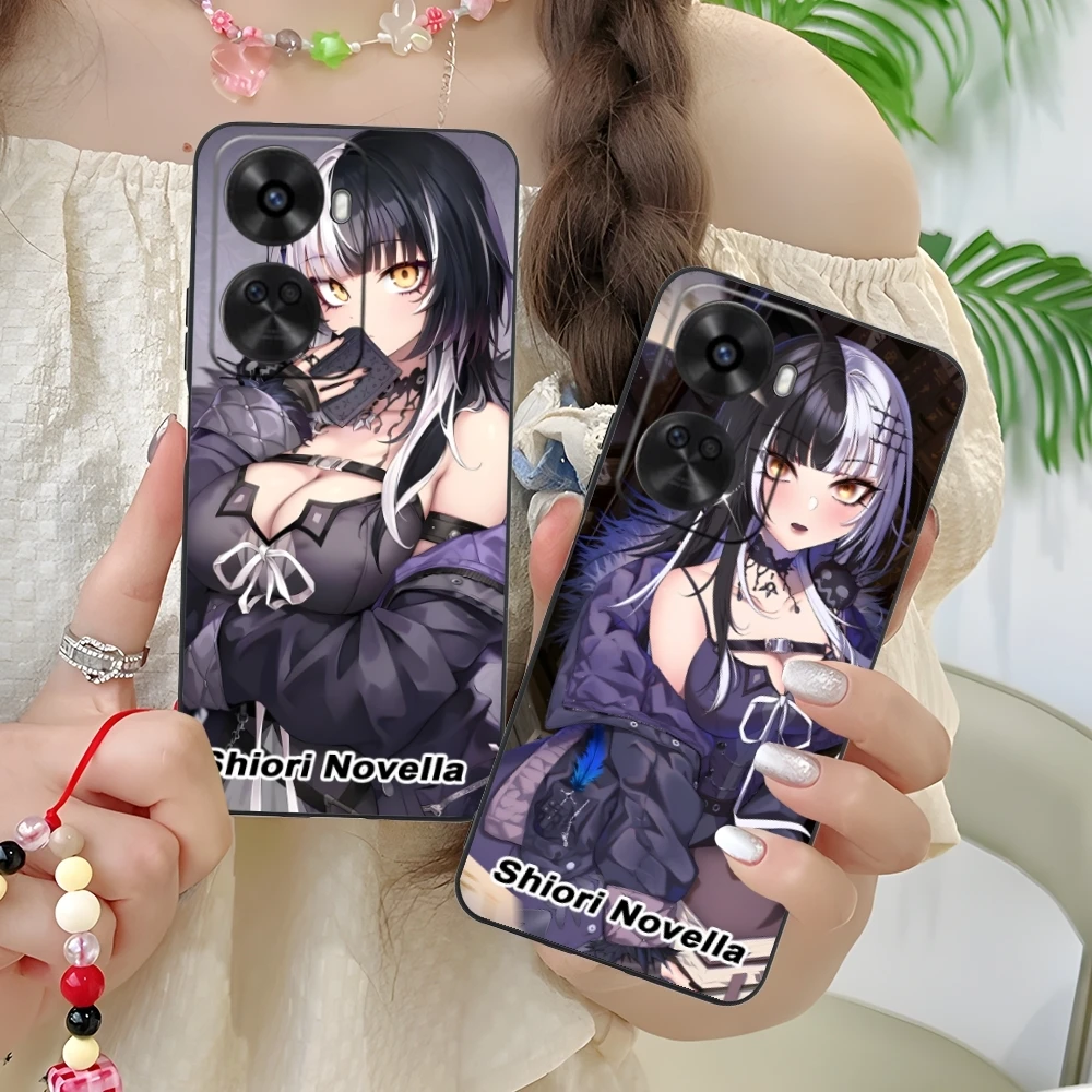 Модный чехол для мобильного телефона Shiori Novella Huawei Nova 12 11 10 9 8 7 Pro SE 5G черный мягкий