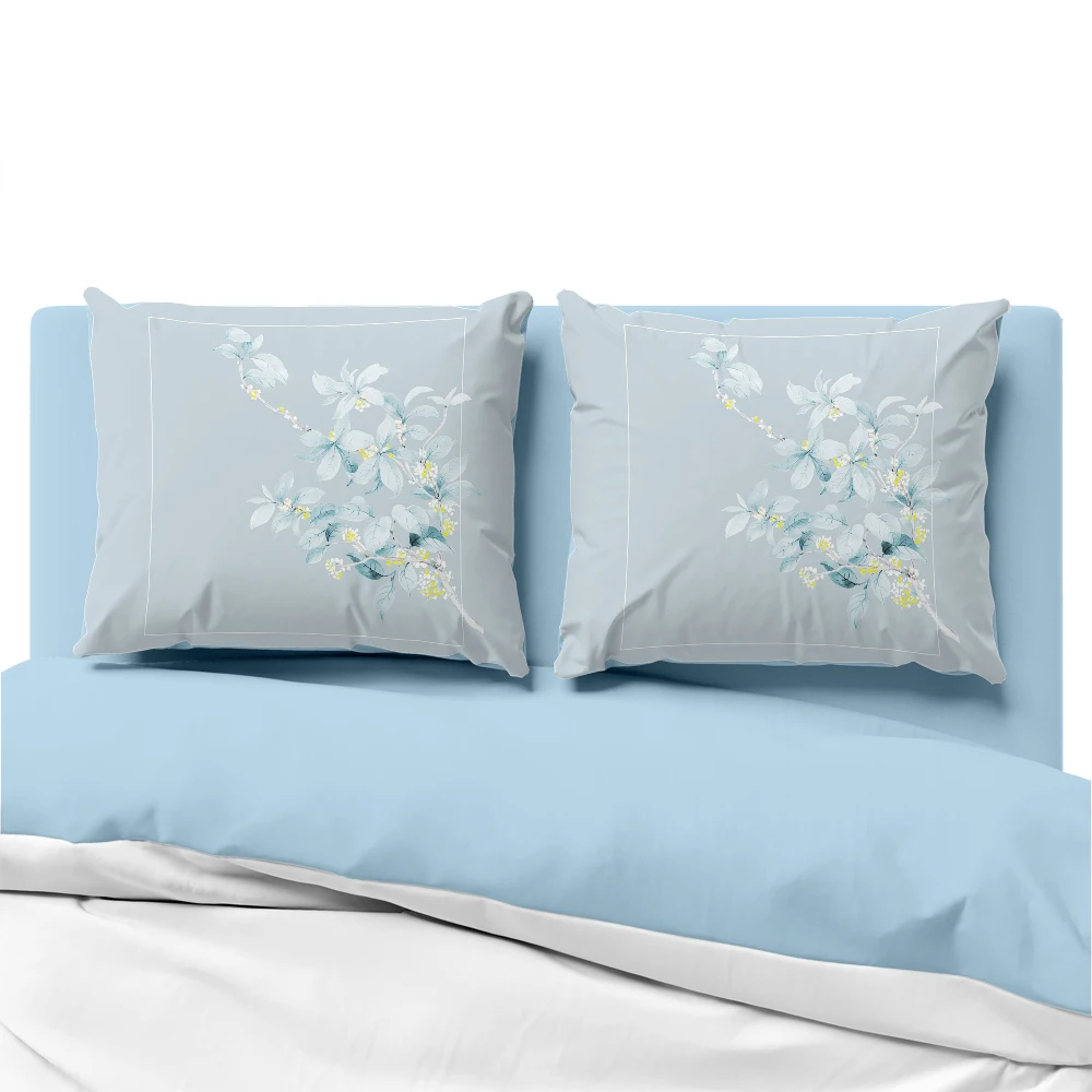 

Luxury Pillow cover for sofa Decorative pillow case Bedding Pillowcase Pillowcovers 50x70 50x75 50x80 Flowers frame