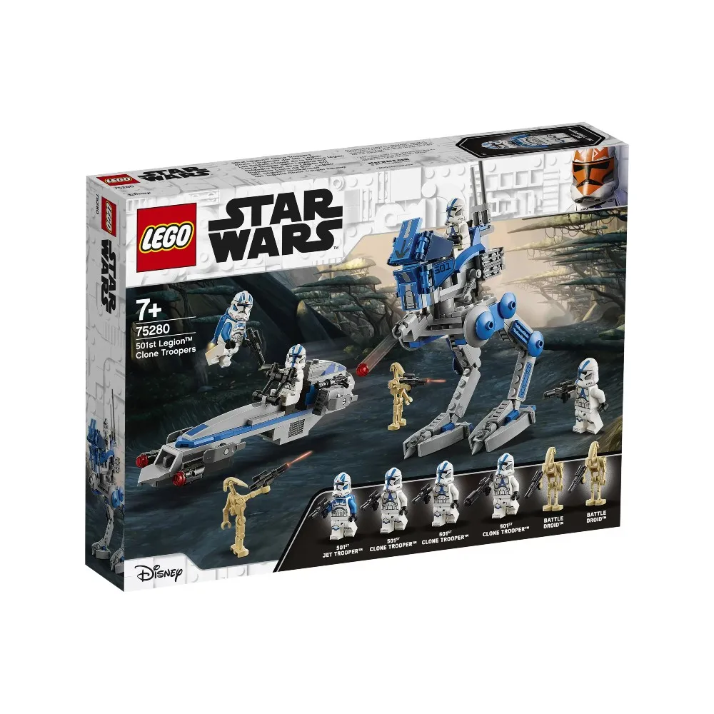 Конструктор LEGO Star Wars (Звездные войны) 75280 Клоны-пехотинцы 501-го легиона 7+ | Игрушки
