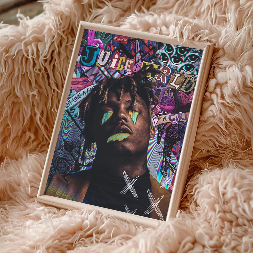 

Хип-хоп сок WRLD фильм липкие постеры белая бумага наклейка DIY комната бар кафе плакаты наклейки на стену