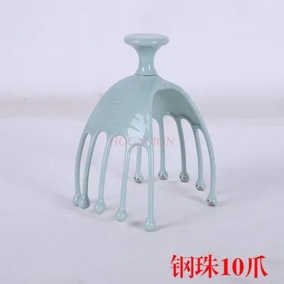 Массажер для головы стальной шарик с пятью когтями массажер десятью голова