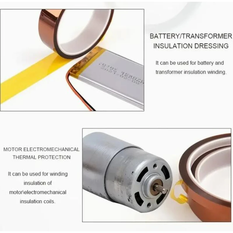 Детали 3D-принтера термостойкая изоляционная термоизоляционная клейкая лента BGA